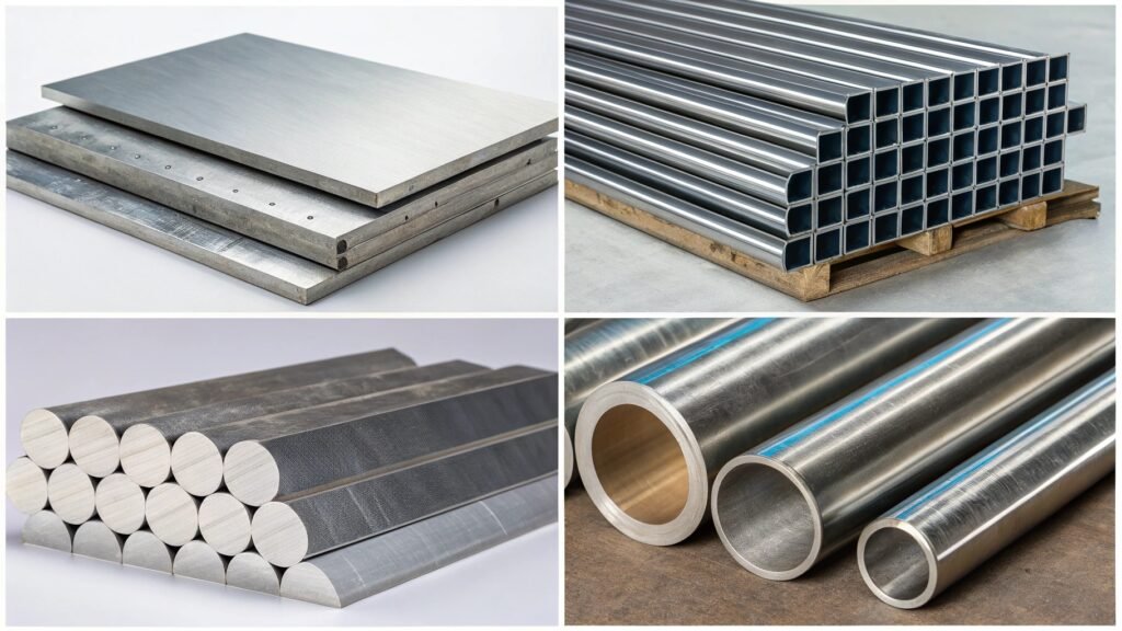 Examples of forged aluminum components